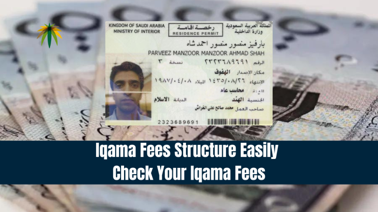 Iqama Fees Structure - Easily Check Your Iqama Fees