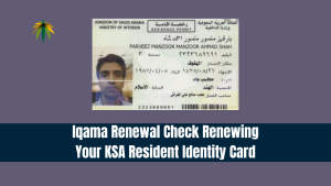 Iqama Renewal Check - Renewing Your KSA Resident Identity Card